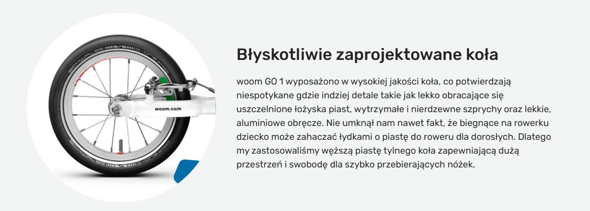 woom GO 1 - red kola