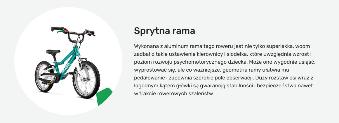 woom Go 2 sprytna_rama