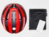 Kask rowerowy Trek Velocis Mips Road Bike Helmet Viper Red/Nautical Navy ; Wykończenie / Połysk
