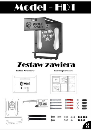 Wieszak na rower Wolf Power HD 1