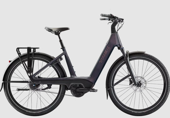 Charter+ 4 o niskim przekroku z piastą Nexus 5 i napędem pasowym oraz akumulatorem 800 Wh