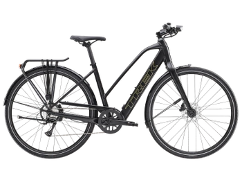 Rower elektryczny Trek FX+ 2 LT o obniżonym przekroku Satin Trek Black 2026