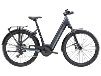 Rower elektryczny Trek Verve+ 4 z niskim przekrokiem 800WH Galactic Grey 2025