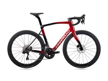 Rower szosowy Pinarello X5 - 105 Di2 2x12 DB MOST Ultrafast 45 - Starry Red Shiny 2026