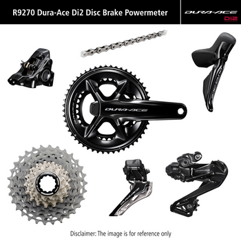 Grupa Shimano Dura Ace DI2 R9270P z Pomiarem mocy Hamulce Tarczowe 172,5 mm \ 11-34 \ 52-36T