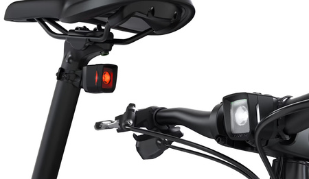 Zestaw lampek rowerowych Trek Ion 100 R/Flare R City