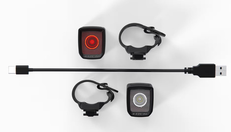 Zestaw lampek rowerowych Trek Ion 100 R/Flare R City
