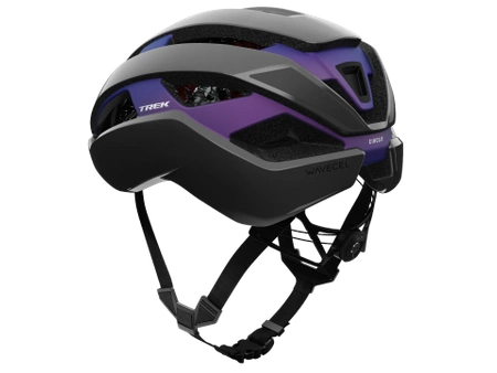 Kask szosowy Trek Circuit WaveCel Black Dnister Black/Purple Flip 