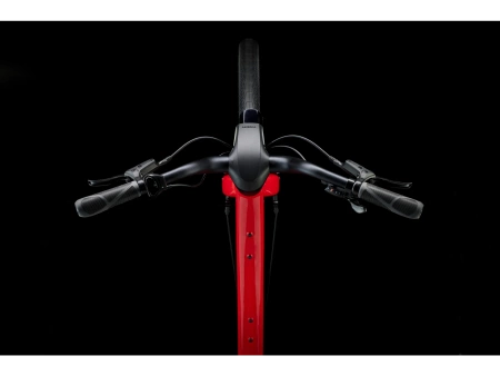 Rower elektryczny Trek Verve+ 1 LT o niskim przekroku Viper Red 2026