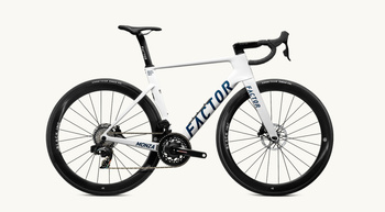 Rower szosowy FACTOR MONZA - Pearl White - Shimano Ultegra Di2
