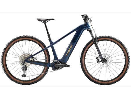 Rower elektryczny Trek Powerfly+ 6 Gen 5 Matte/Gloss Mulsanne Blue 800 Wh 2025 + AKCESORIA