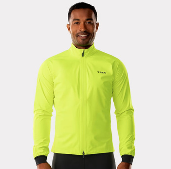 ﻿Przeciwdeszczowa kurtka rowerowa Trek Circuit﻿ Żółty Radioactive