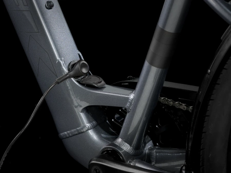 Rower elektryczny Trek Verve+ 1 LT o niskim przekroku Galactic Grey 2026