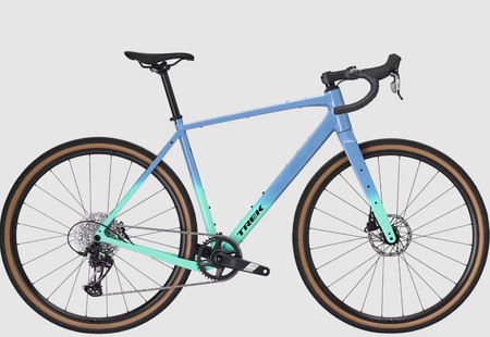 Rower gravel Trek Checkpoint ALR 5 Fjord Blue to Miami Green Fade 2026