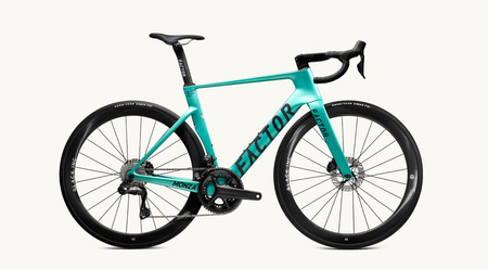 Rower szosowy FACTOR MONZA - Steel Geen - Shimano Ultegra Di2