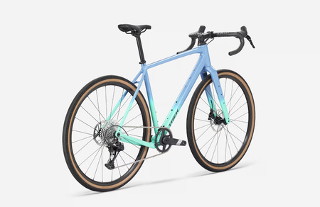 Rower gravel Trek Checkpoint ALR 5 Fjord Blue to Miami Green Fade 2026