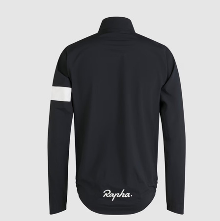 Kurtka rowerowa przeciwdeszczowa Rapha Core II Czarny