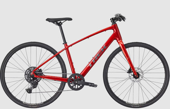 Rower Trek FX 2 o wysokim przekroku Gen 4 Fury Red 2026