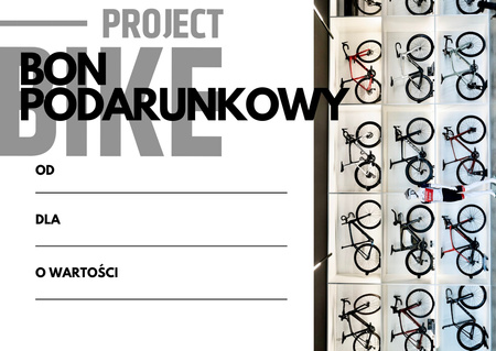 Bon podarunkowy ProjectBike 500 zł