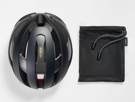 Kask rowerowy Trek Velocis Mips Road Bike Helmet Czrany 