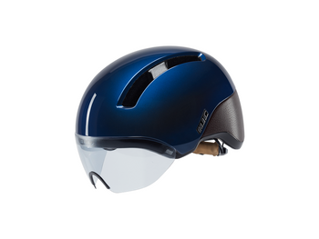 Kask rowerowy HJC CALIDO PLUS Granatowo-Brązowy METAL NAVY BROWN