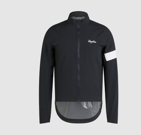 Kurtka rowerowa przeciwdeszczowa Rapha Core II Czarny