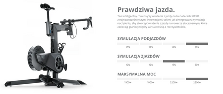 Rower WAHOO KICKR BIKE (v2)