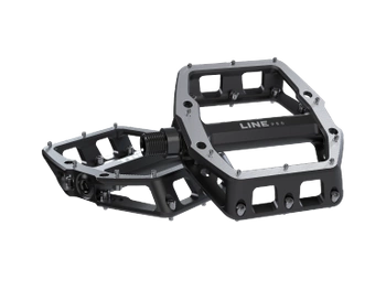 Komplet pedałów platformowych Zestaw pedałów platformowych Trek Line Pro Czarny