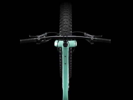 Rower fat bike Trek Farley 5  Satin Blue Sage to Lithium Grey Fade