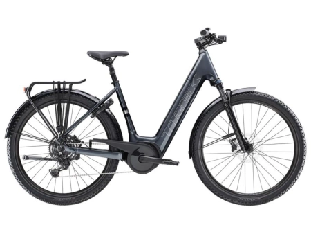 Rower elektryczny Trek Verve+ 4 z niskim przekrokiem  400WH  Galactic Grey 2025