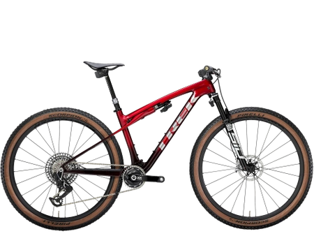 Rower górski Trek Supercaliber SLR 9.9 Flight Attendant Gen 2 Red Smoke/Drizzle 2025