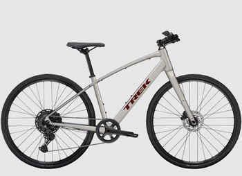 Rower Trek FX 3 o średnim przekroku Gen 4 Lunar Silver 2026