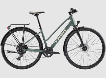 Rower Trek FX Sport AL Equipped z niskim przekrokiem Keswick Green / Lichen Green Splatter 2026