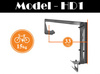 Wieszak na rower Wolf Power HD 1