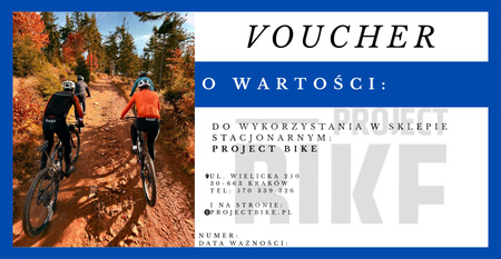 Bon / Voucher podarunkowy ProjectBike 200 zł