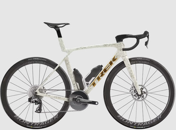 Rower szosowy Madone SLR 9 AXS 1x Gen 8 - Era White/Supernova Marble- 2026