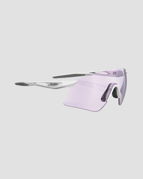 Okulary fotochromatyczne Astral Sphere białe z soczewkami ImpactX® Photochromic 2 Laser Purple