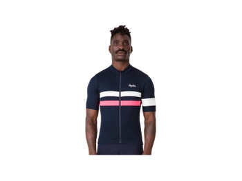 Koszulka rowerowa Rapha Brevet Granatowa