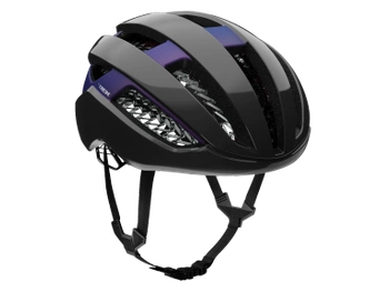 Kask szosowy Trek Circuit WaveCel Black Dnister Black/Purple Flip 