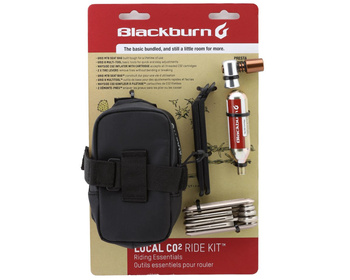 Zestaw naprawczy Blackburn Local CO2 Ride Kit (Black) (0.4L)