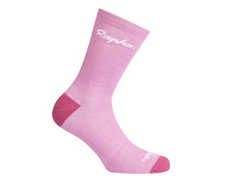 Skarpetki Rapha Merino Różowy/Biały