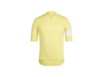 Koszulka rowerowa Rapha Core Kolor Żółty/Biały