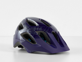 Młodzieżowy kask rowerowy Bontrager Tyro Purple Abyss