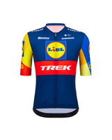 Lidl-Trek Koszulka z krótkim rekawem 2024 Niebieska/Czerwona/Żólta