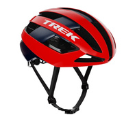 Kask rowerowy Trek Velocis Mips Road Bike Helmet Viper Red/Nautical Navy ; Wykończenie / Połysk