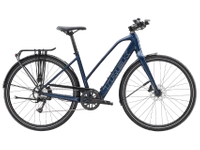 Rower elektryczny Trek FX+ 2 LT o obniżonym przekroku Satin Mulsanne Blue 2026