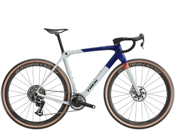 Rower gravel Trek Checkmate SLR 9 AXS Matte Hex Blue/Plasma Grey Pearl 2025 