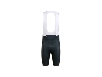 Krótkie spodenki rowerowe z szelkami Rapha Core czarne