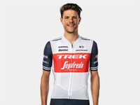 Koszulka Santini Trek-Segafredo Team biała/niebieska Race