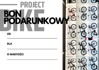 Bon podarunkowy ProjectBike 100 zł